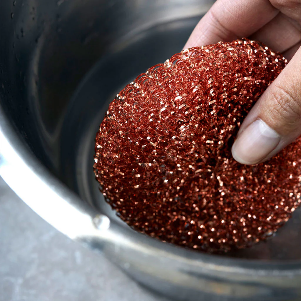 Set de 3 esponjas de cobre Inula de Meraki - Imagen 2