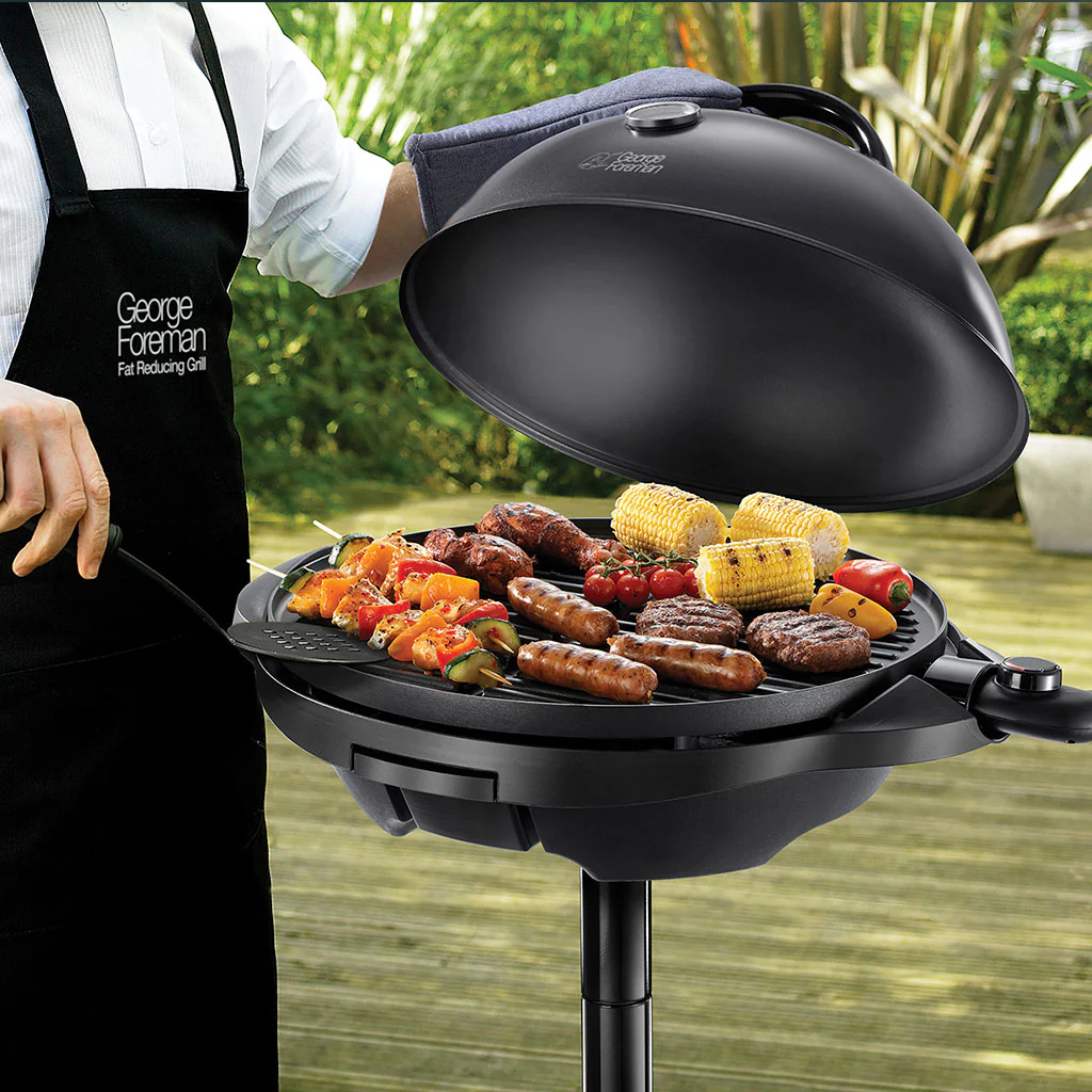 Grill eléctrico interior y exterior con parrillas extraíbles (George Foreman) Russell Hobbs - Imagen 2