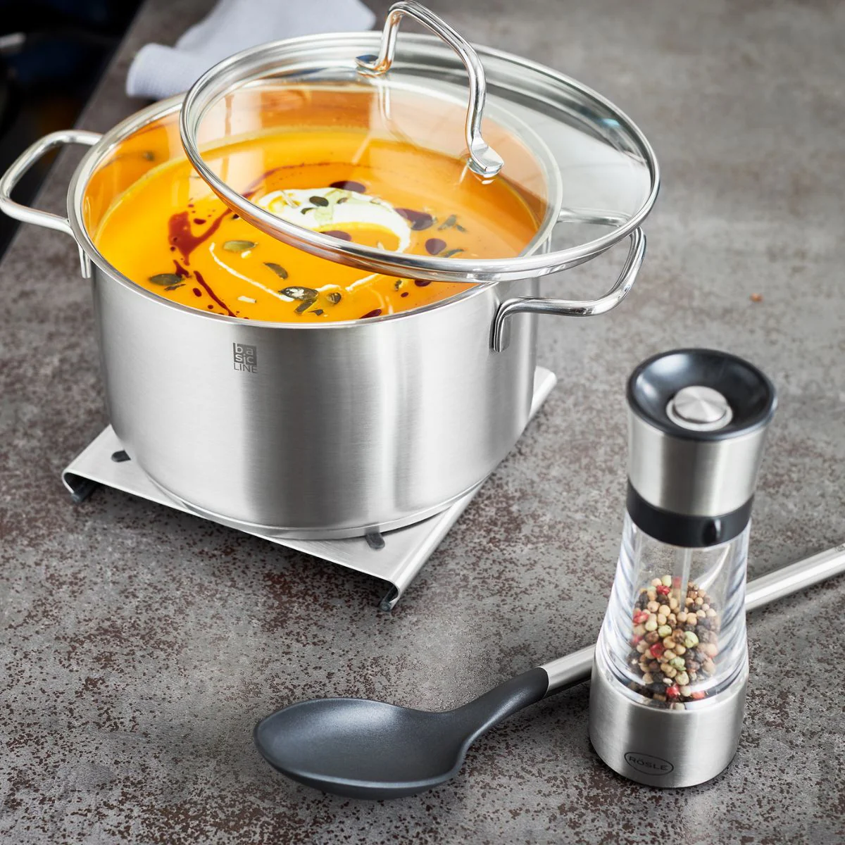 Salvamanteles de acero inoxidable Rösle - Imagen 4