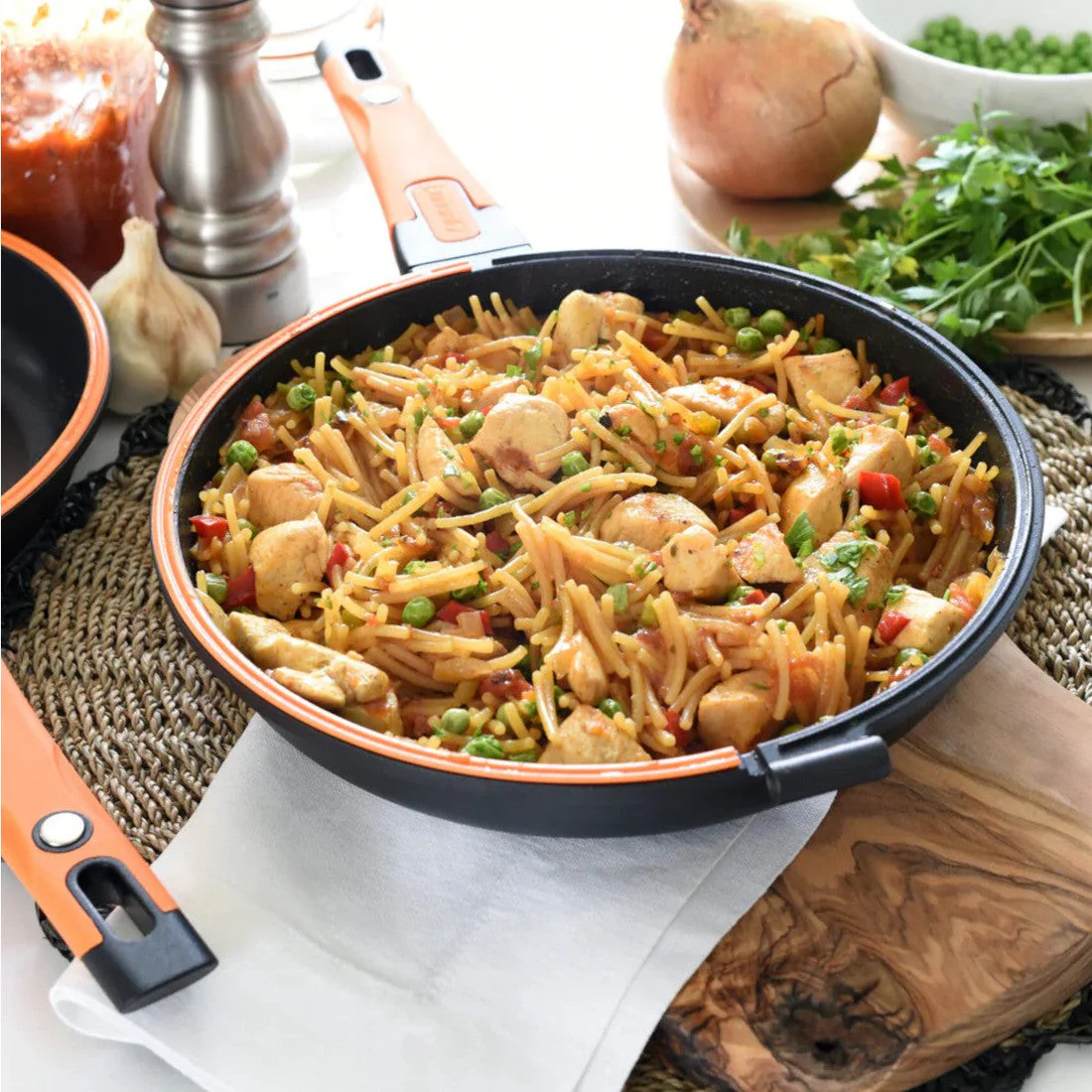 Sartén Doble antiadherente Magma Monix - Imagen 4