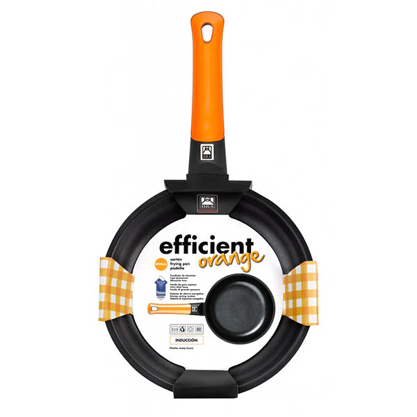 Sartén honda antiadherente Efficient Orange BRA - Imagen 6
