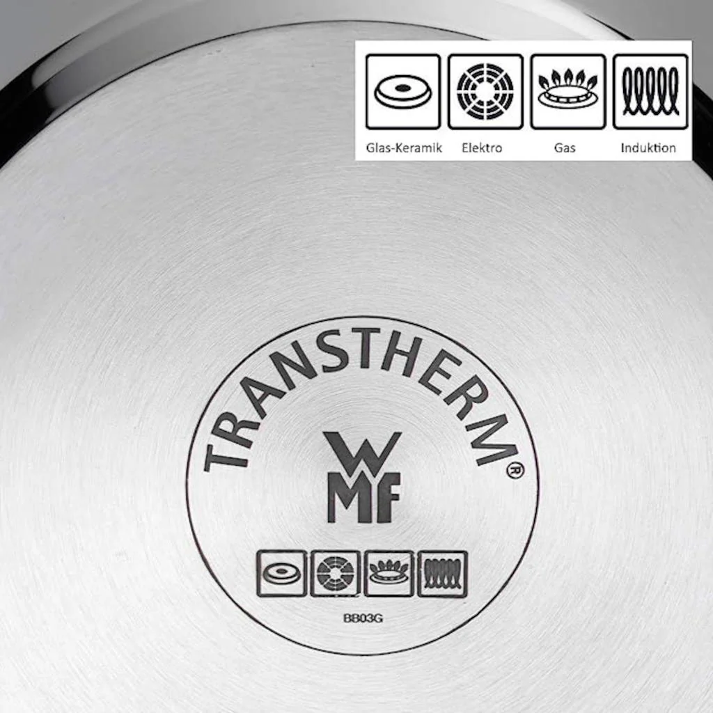 Sartén antiadherente cerámica con exterior inox Durado WMF - Imagen 9