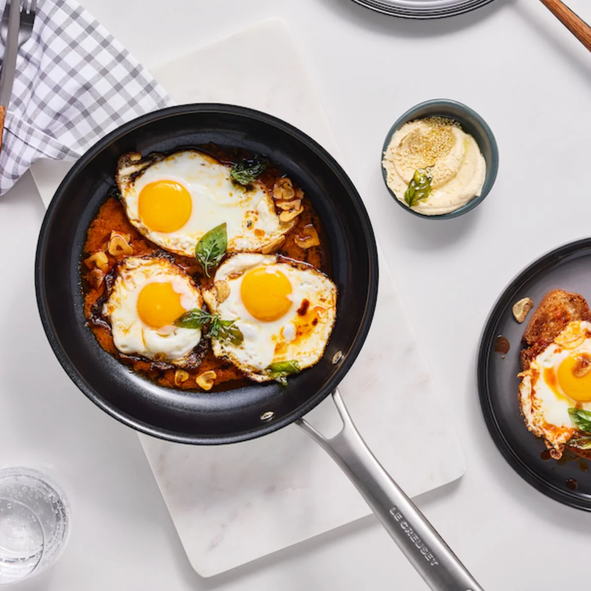 Sartén antiadherente cerámica con exterior inox Essential Le Creuset - Imagen 2