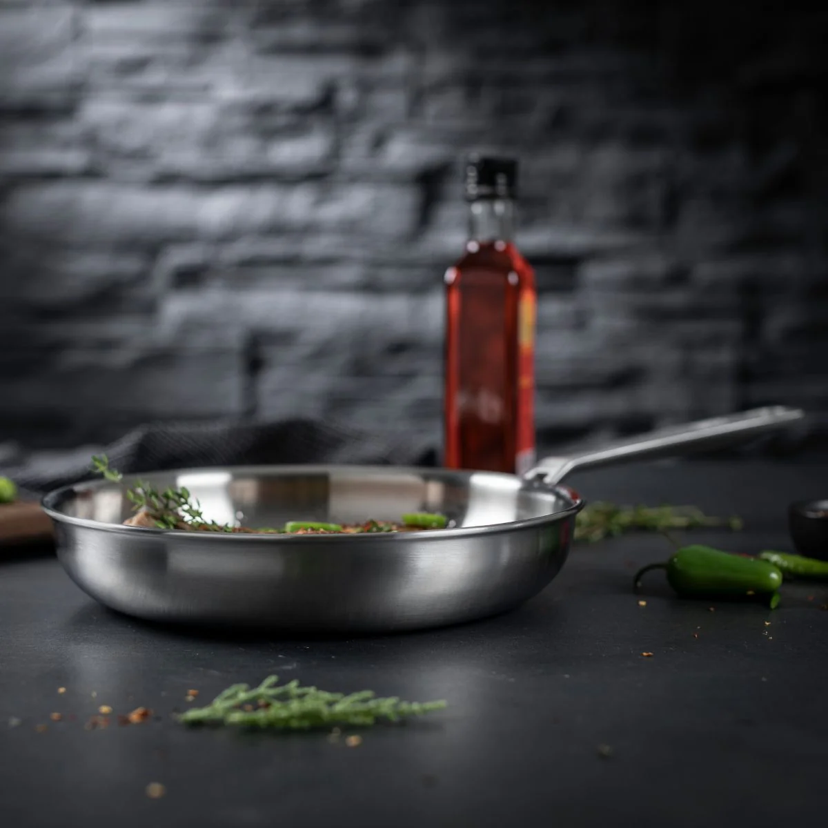 Sartén de acero inoxidable multicapa FivePly Kuhn Rikon - Imagen 4