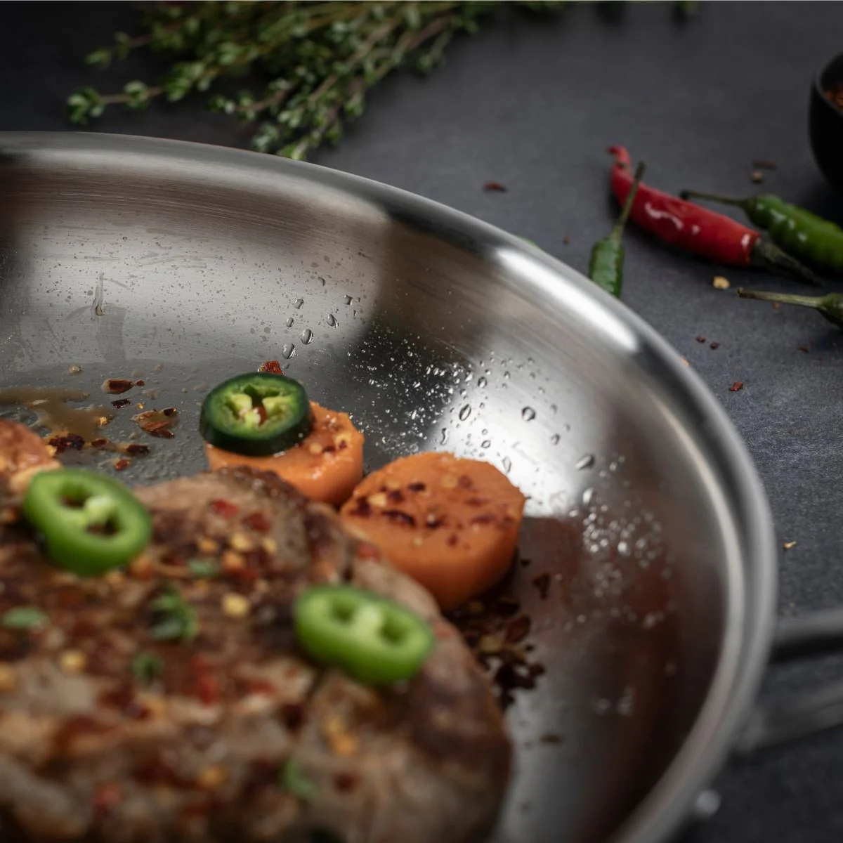 Sartén de acero inoxidable multicapa FivePly Kuhn Rikon - Imagen 5