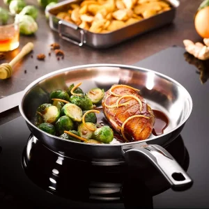 Sartén de acero inoxidable con fondo difusor Emotion Tefal