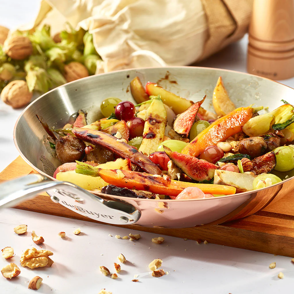 Sartén de cobre Inocuivre con mango de inox De Buyer - Imagen 5