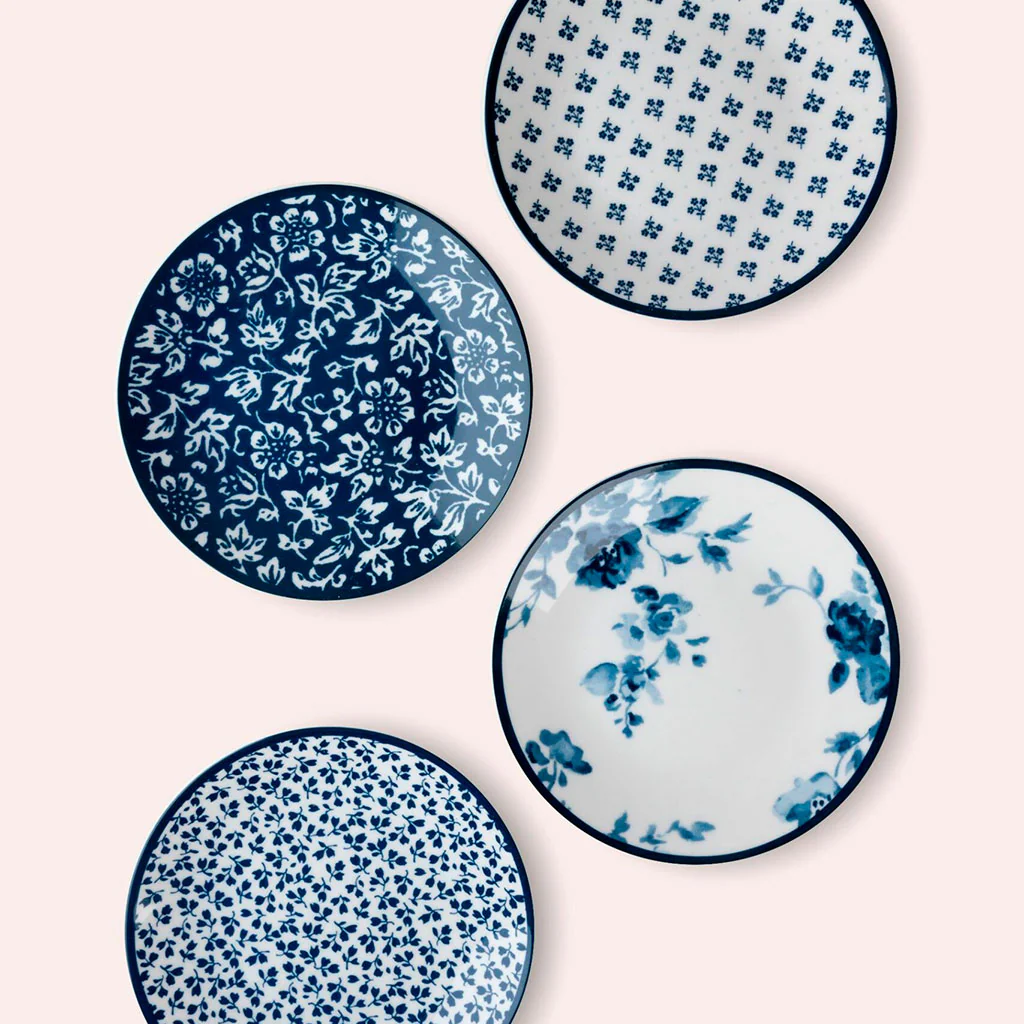 Set 4 platos Blueprint de Laura Ashley - Imagen 9