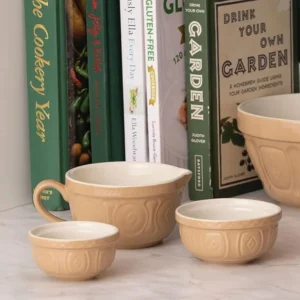 Set de 3 boles medidores cerámicos con asa Mason Cash