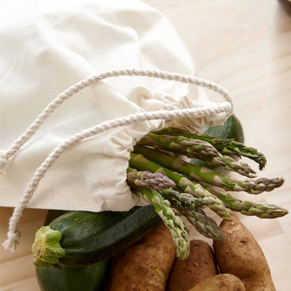 Set de 4 bolsas de algodón para frutas y verduras Ladelle - Imagen 4