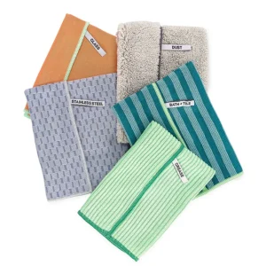 Set de 5 paños de microfibra reciclada Renew Full Circle