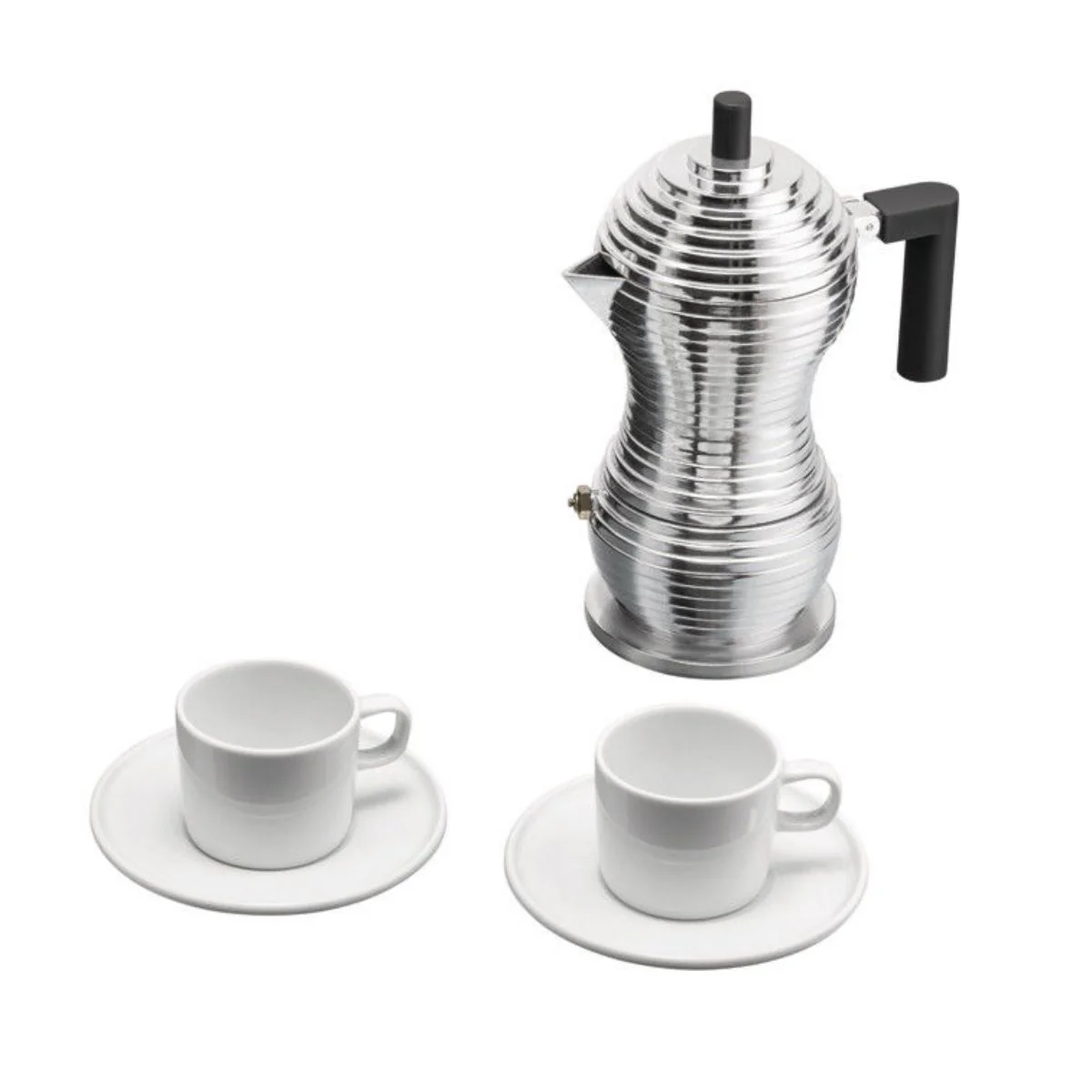 Set de 5 piezas para el café con cafetera Pulcina Alessi - Imagen 3
