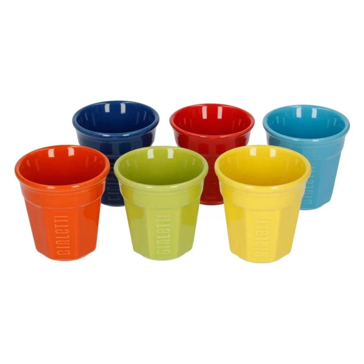 Set de 6 vasos octogonales multicolor Bialetti - Imagen 2