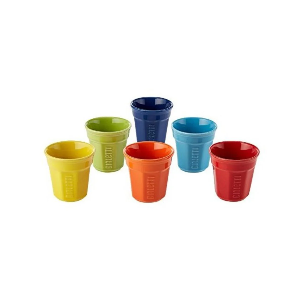 Set de 6 vasos octogonales multicolor Bialetti - Imagen 5