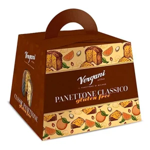 Panettone clásico Sin Gluten Vergani