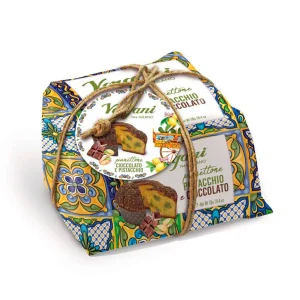 Panettone de pistacho y chocolate Vergani