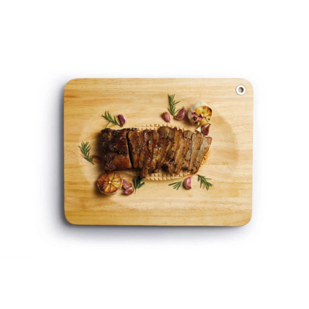 Tabla de madera reversible KitchenCraft MasterClass para carne y corte - Imagen 4