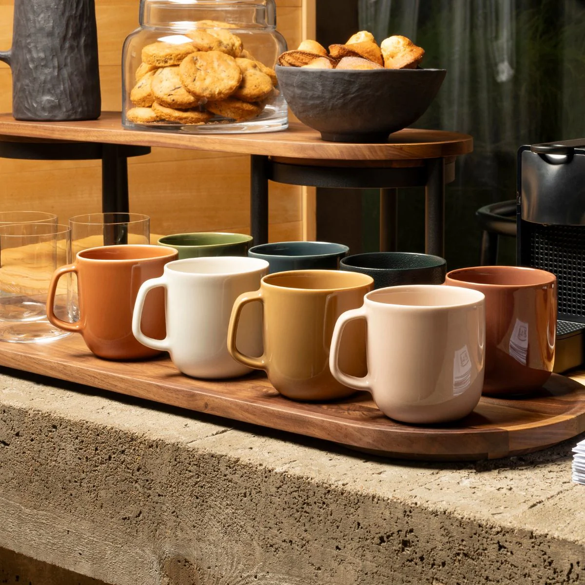 Taza Mug de porcelana francesa Madeleine Revol - Imagen 2