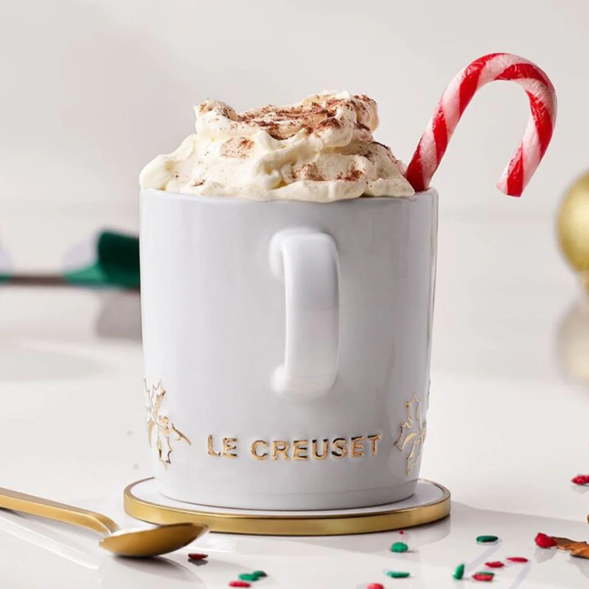 Taza cerámica tipo mug Holly ¡Edición Especial Navidad! Le Creuset - Imagen 4