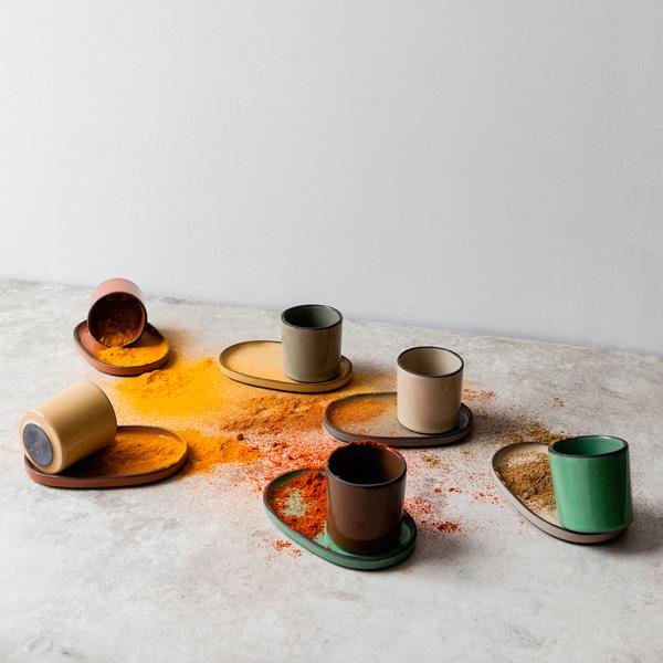 Plato para taza de porcelana Caractère Revol - Imagen 5