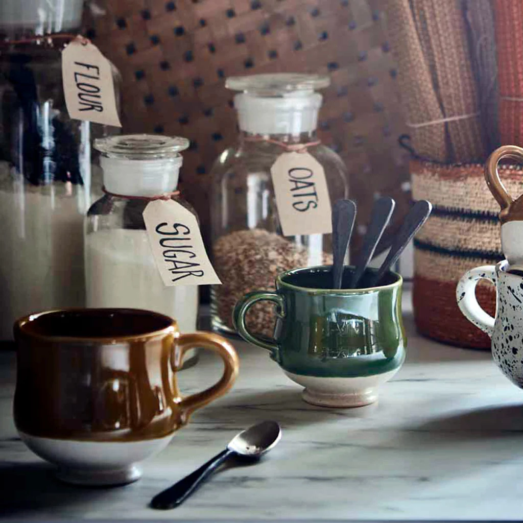 Taza cerámica tipo capuccino Leo de Affari of Sweden - Imagen 2