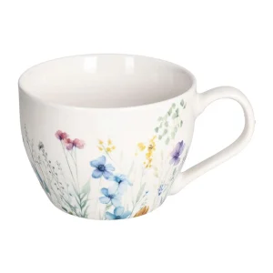 Tazas de porcelana con y sin plato 420ml Florenne Tognana