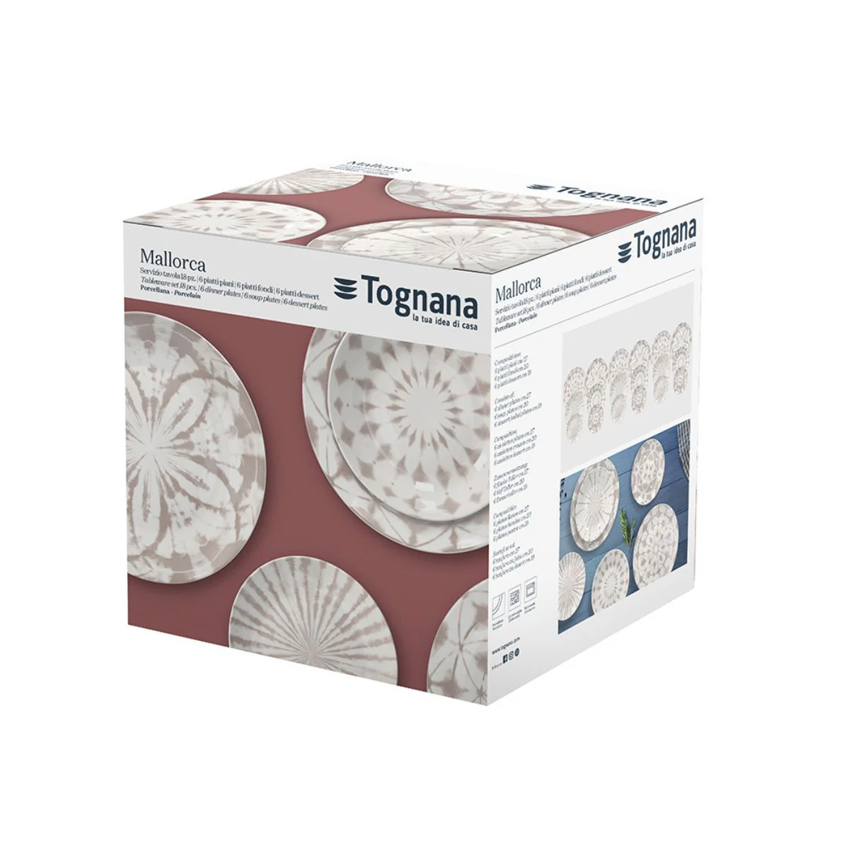 Vajilla de porcelana Mallorca Tognana - Imagen 8