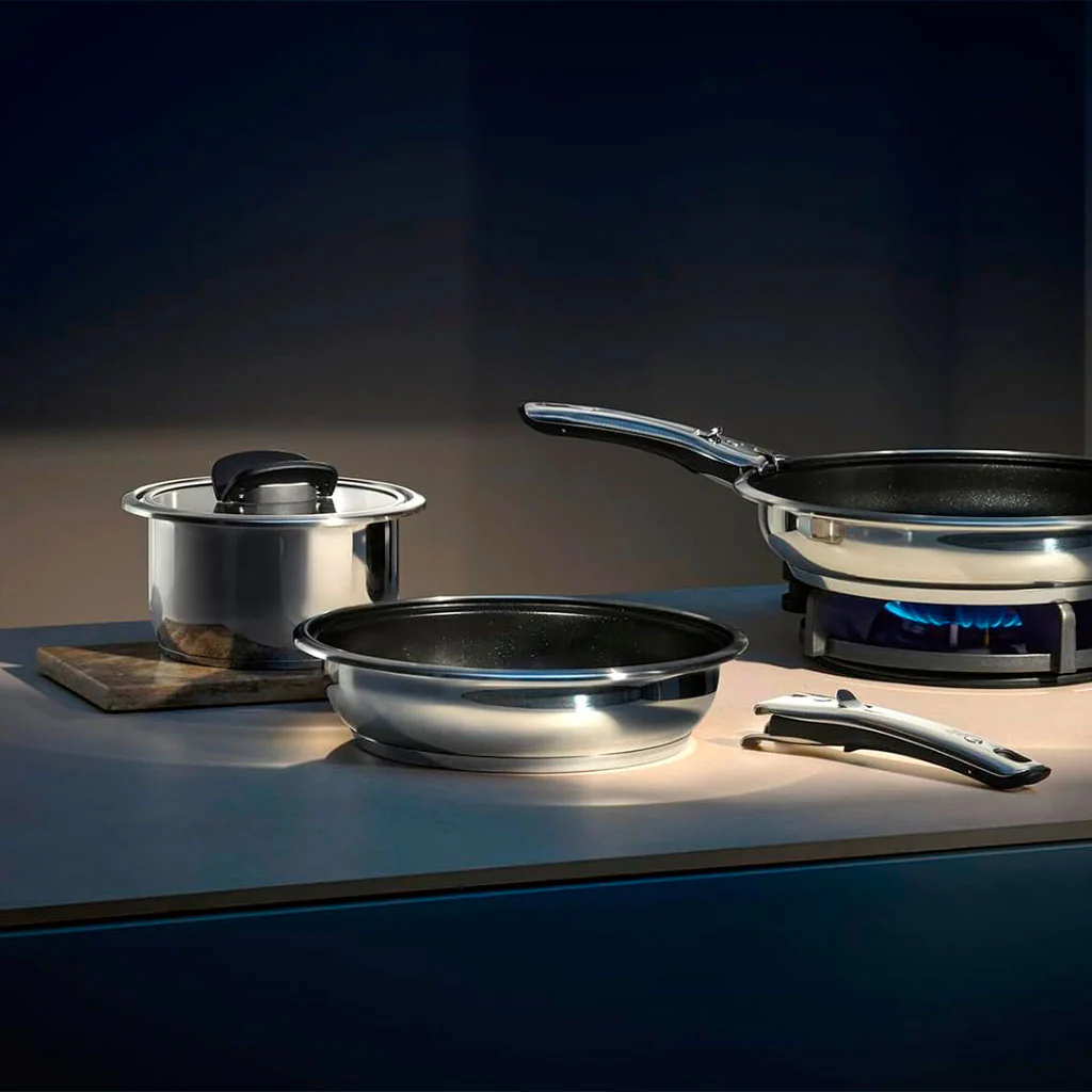 Sartén de acero inoxidable (sin mango) Click & Serve WMF - Imagen 5