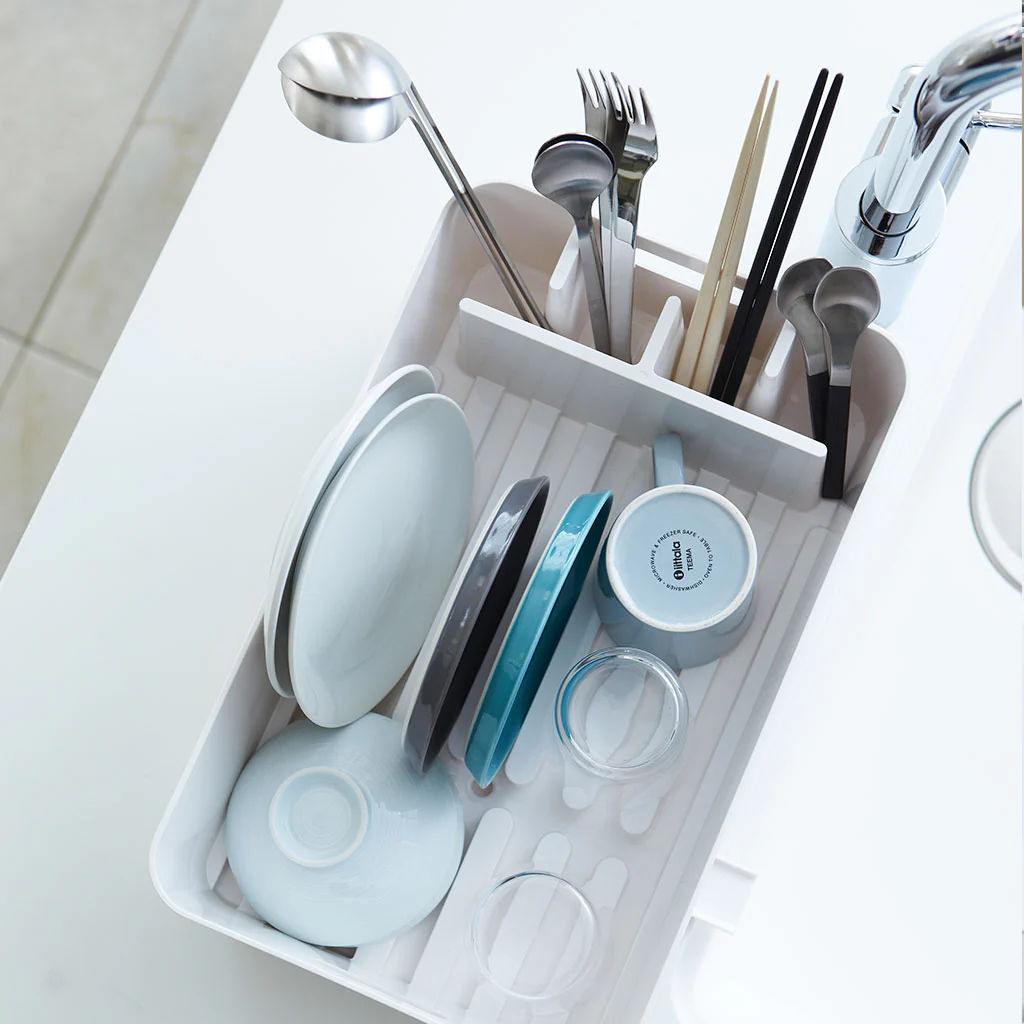 Escurreplatos de plástico Tower Yamazaki - Imagen 3