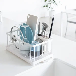 Escurreplatos de acero Tower Yamazaki