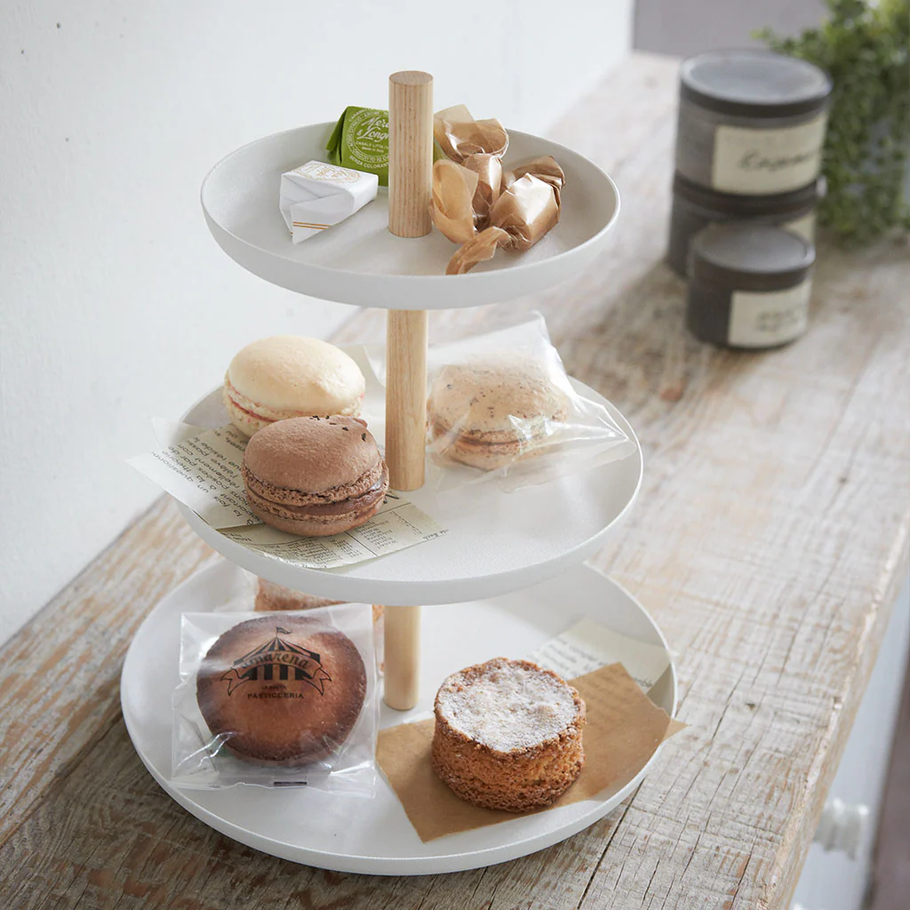 Stand para pasteles triple Tosca Yamazaki - Imagen 5