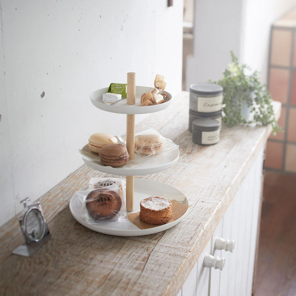 Stand para pasteles triple Tosca Yamazaki