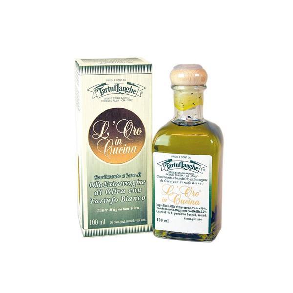 Aceite de oliva virgen extra con trufa blanca TartufLanghe 100ml - Imagen 2