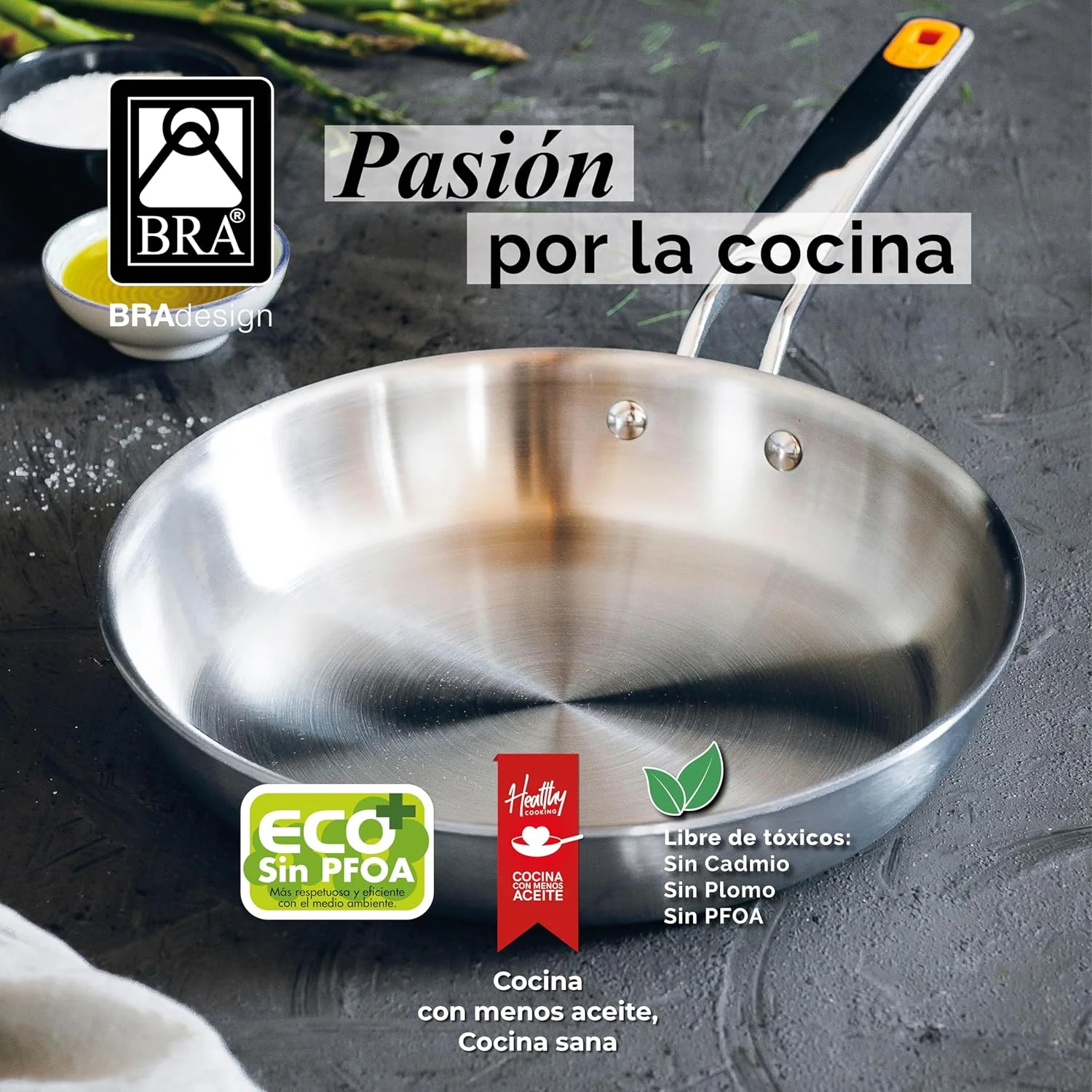 Sartén Efficient Inox BRA - Imagen 9