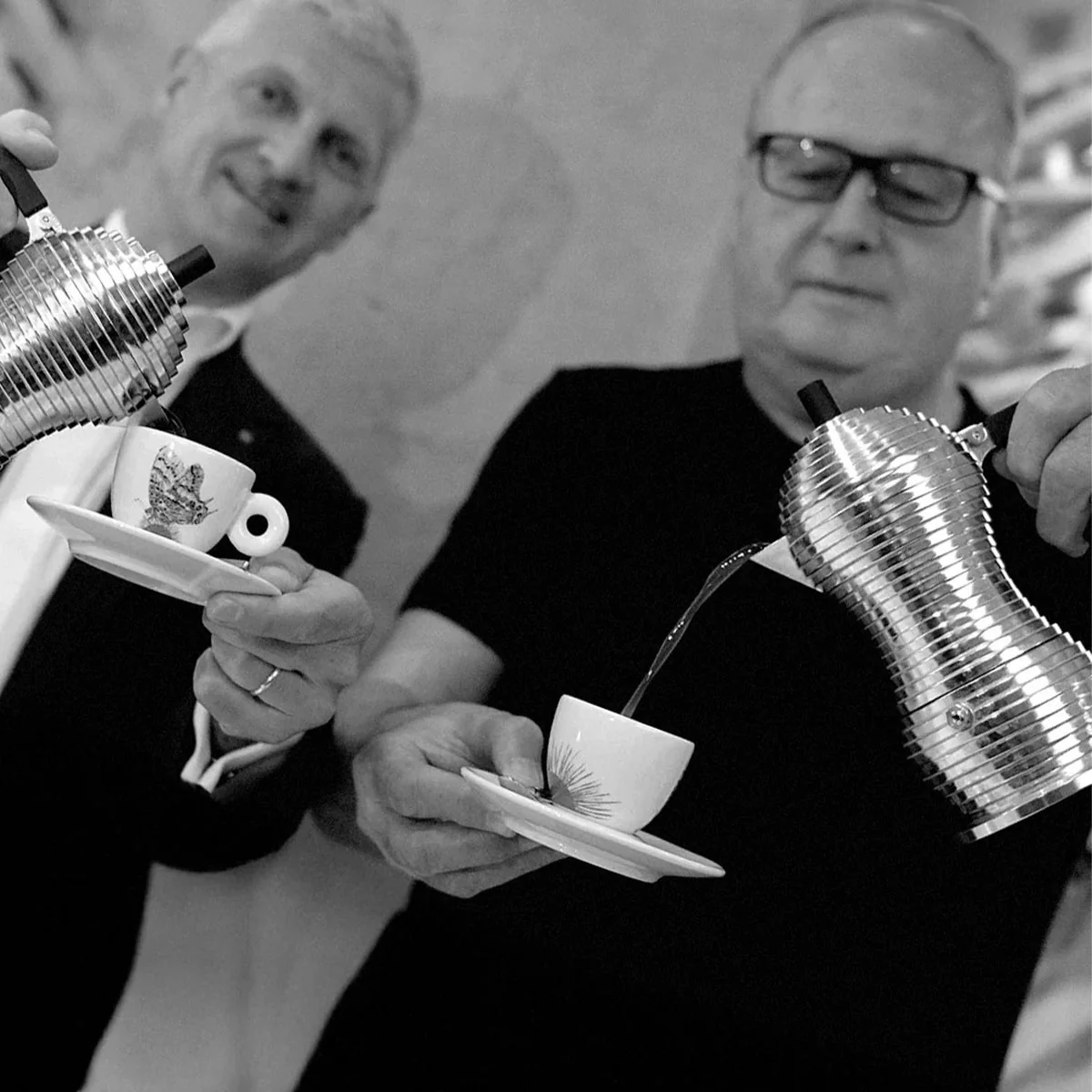 Set de 5 piezas para el café con cafetera Pulcina Alessi - Imagen 9