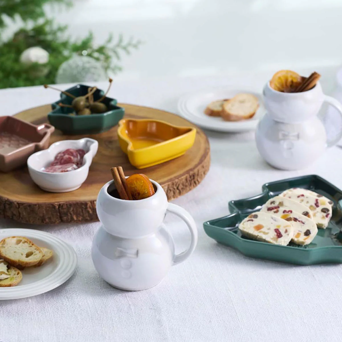 Set de 4 platos mini cerámicos ¡Edición Especial Navidad! Le Creuset - Imagen 3