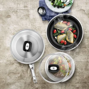 Sartén de acero inoxidable (sin mango) Click & Serve WMF