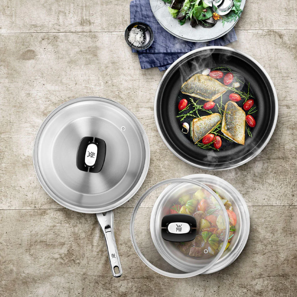 Sartén de acero inoxidable (sin mango) Click & Serve WMF - Imagen 2