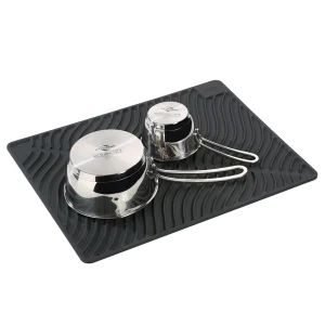 Tapete escurreplatos de silicona flexible Wave Kuchenprofi