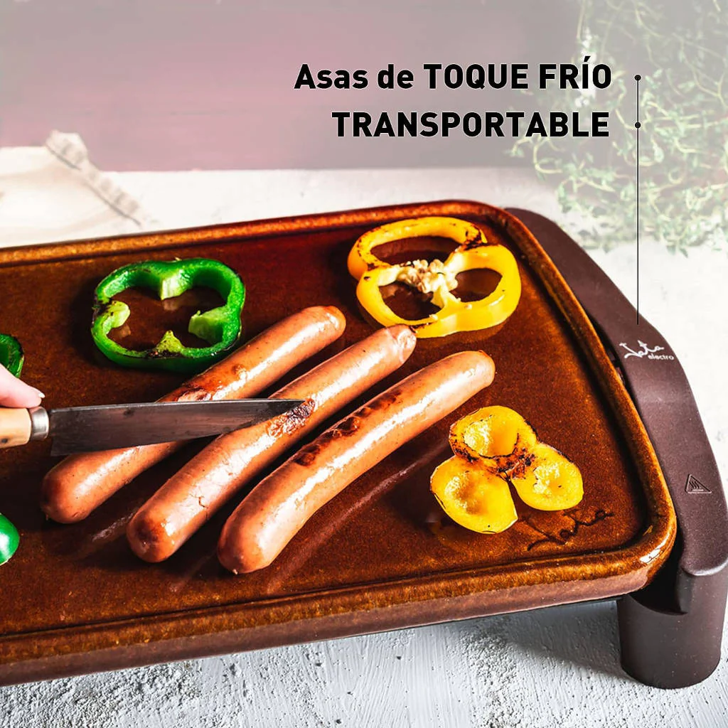 Plancha eléctrica de asar de terracota Jata - Imagen 6