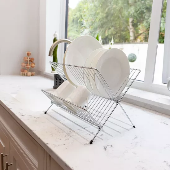 Escurreplatos plegable KitchenCraft - Imagen 3