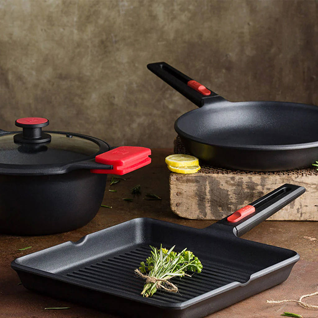 Parrilla lisa antiadherente Bra Infinity - Imagen 9