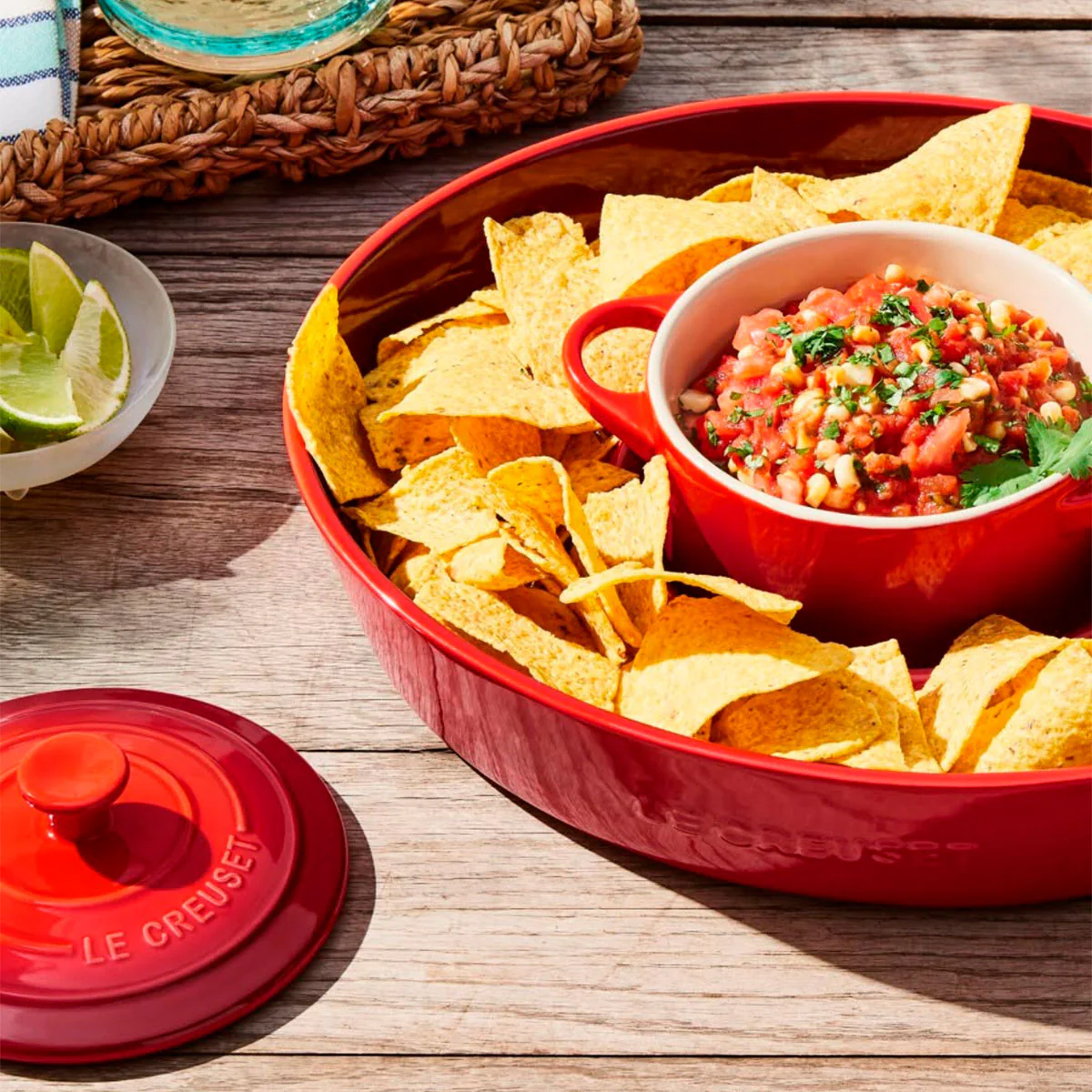 Plato para aperitivos Le Creuset