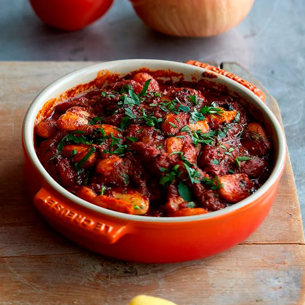 Cazuelita tipo plato para tapas Le Creuset