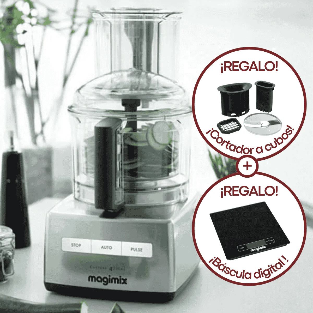 Procesador de alimentos Magimix - Imagen 3