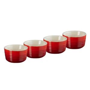 Set 4 mini ramequines Le Creuset