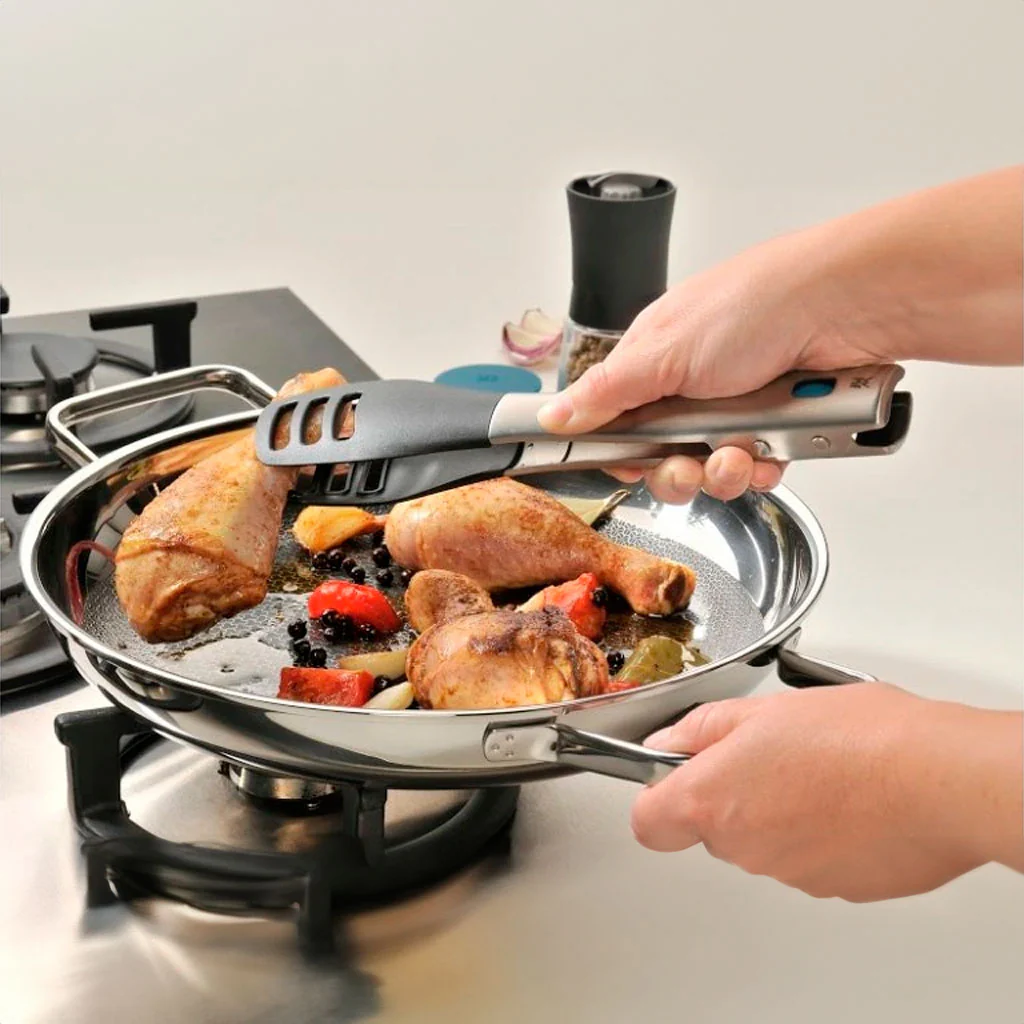 Sartén inox con fondo de abeja con 2 asas Profi Resist WMF