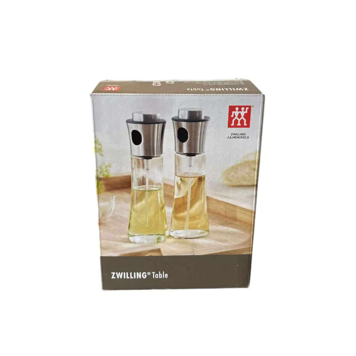 Set de 2 pulverizadores de aceite y vinagre de cristal Hana Zwilling - Imagen 8