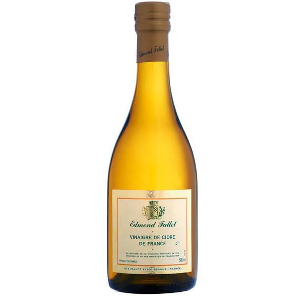 Vinagre de sidra de manzana 500ml Edmond Fallot - Imagen 2