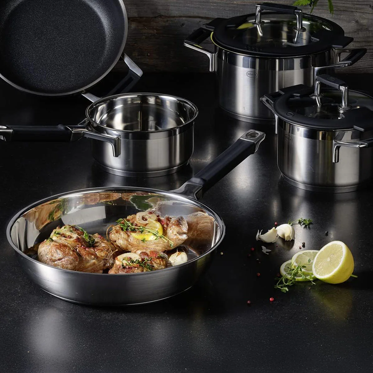 Sartén de acero inoxidable Silence Pro Rösle - Imagen 4